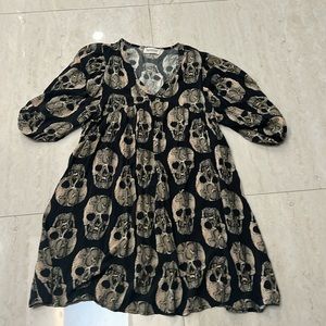 Banditas skull baby dress